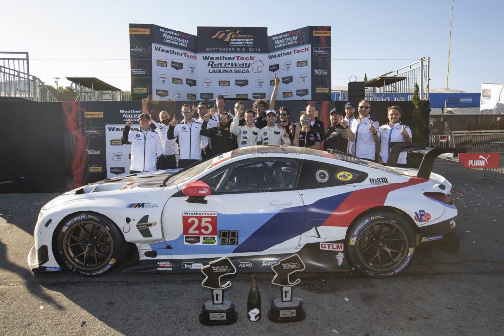 BMW M8 GTE 2018 Laguna Seca IMSA