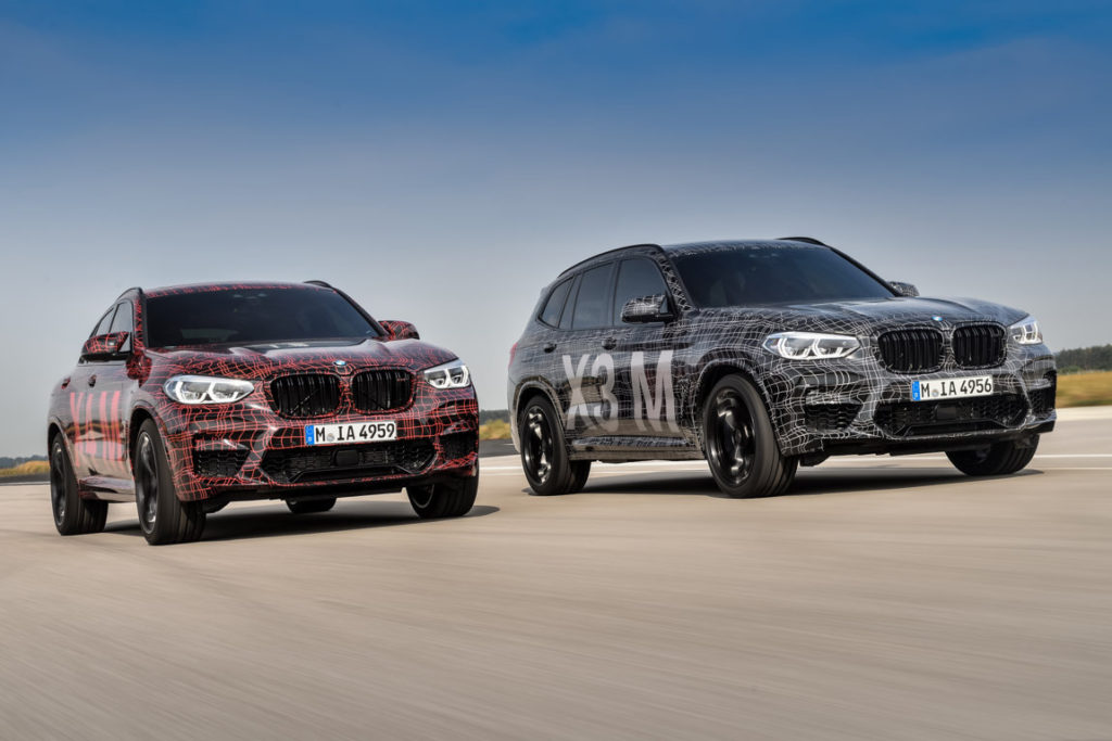 BMW X3M - BMW X4M F97 F98 2019 Spy Ufficiali Nurburgring (2)