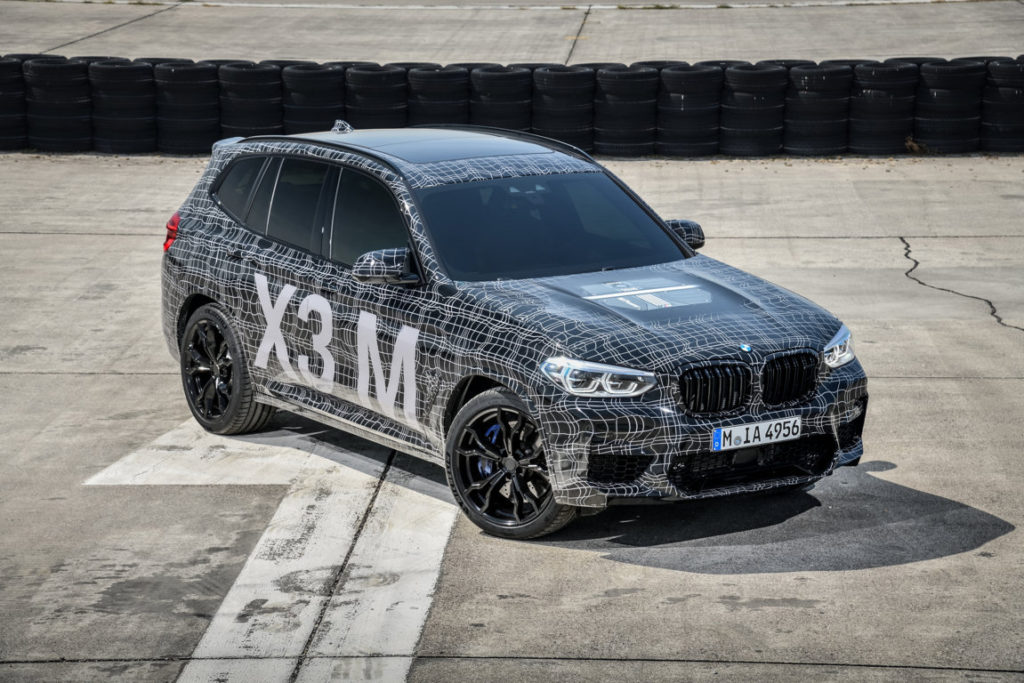 BMW X3M - BMW X4M F97 F98 2019 Spy Ufficiali Nurburgring (4)