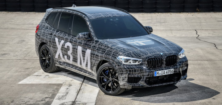 BMW X3M - BMW X4M F97 F98 2019 Spy Ufficiali Nurburgring (4)
