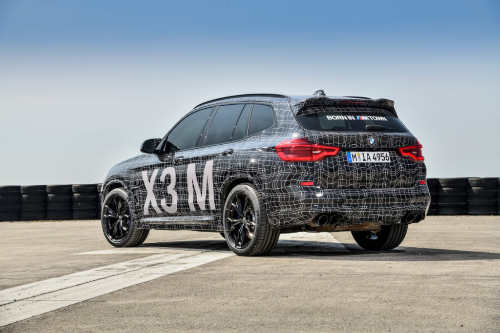 BMW X3M - BMW X4M F97 F98 2019 Spy Ufficiali Nurburgring (5)