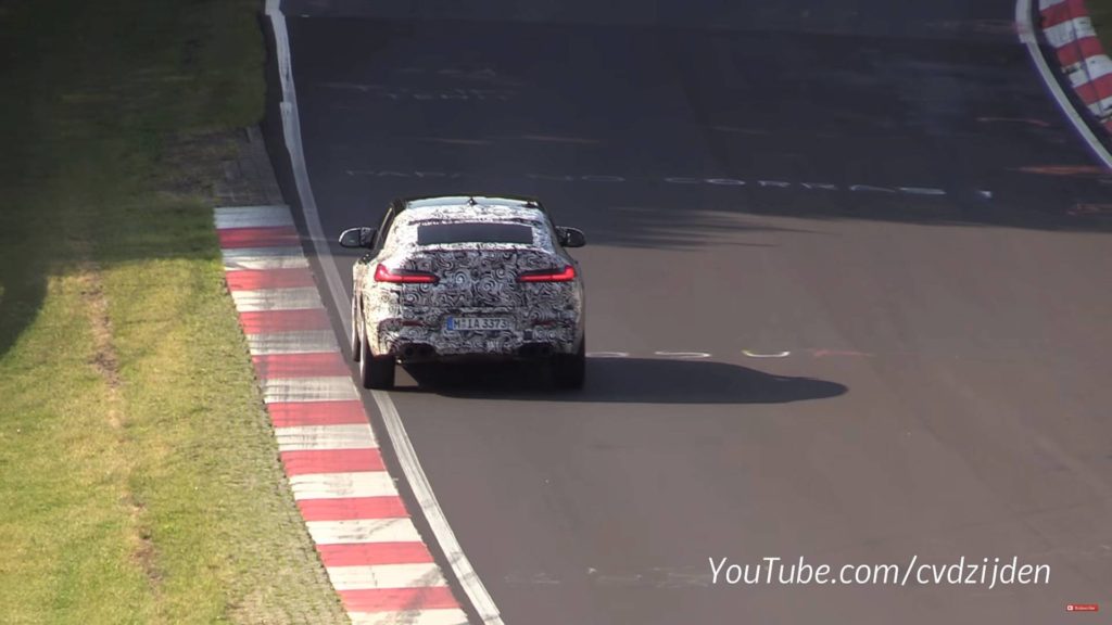 BMW X4M 2018 Spy F98 Nurburgring