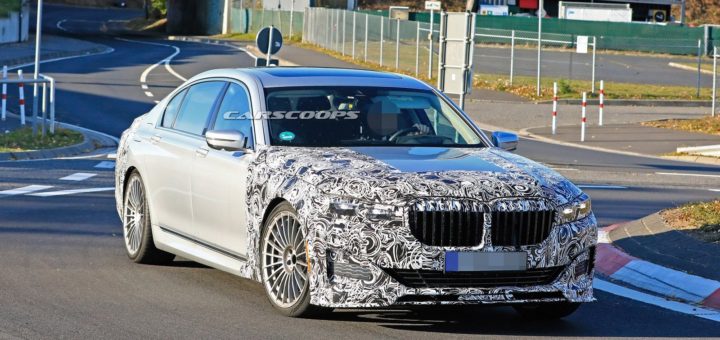 BMW Alpina B7 LCI Spy 2019 (7)