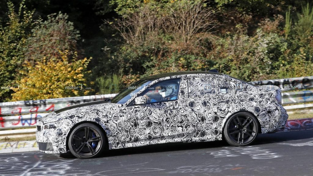 BMW M3 G80 2020 Spy Nurburgring (3)