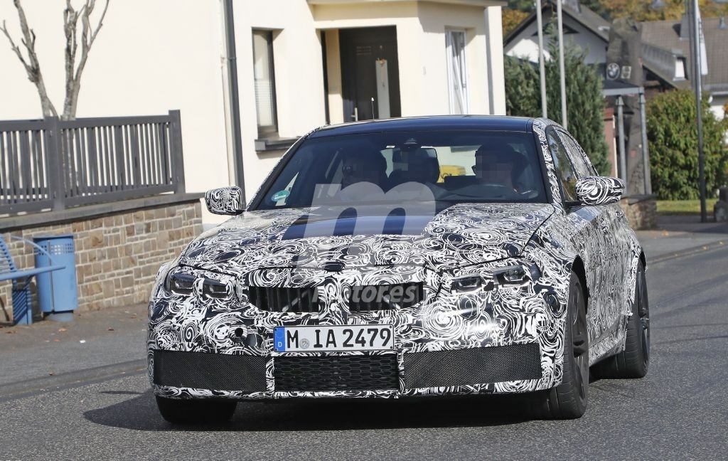 BMW M3 G80 2020 Spy Nurburgring (7)