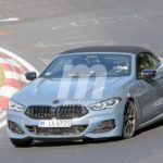 BMW M850i Cabrio Spy Nurburgring 2018 BMW Serie 8 Cabrio (2)