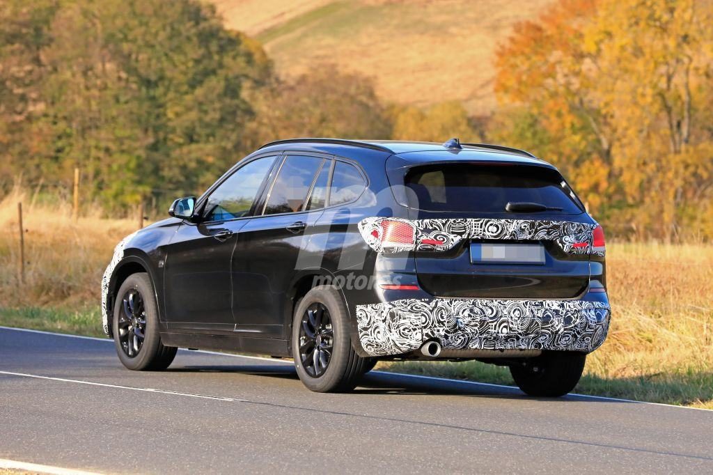 BMW X1 2019 facelift LCI F48 Spy (4)