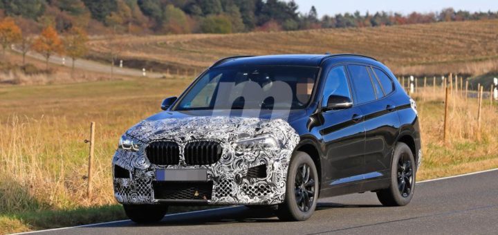 BMW X1 2019 facelift LCI F48 Spy