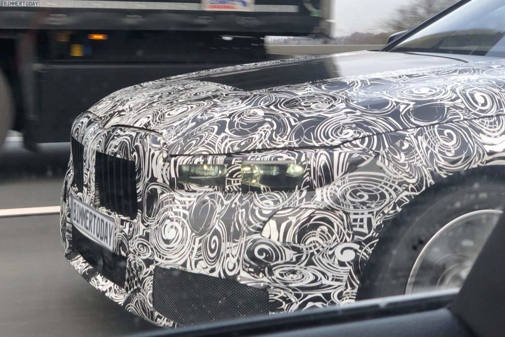 BMW Serie 7 facelift 2019 Spy - BMW M760Li xDrive LCI - G12 G11 (4)