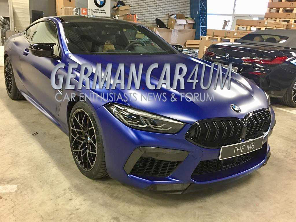 BMW M8 Competition Leaked Spy 2019
