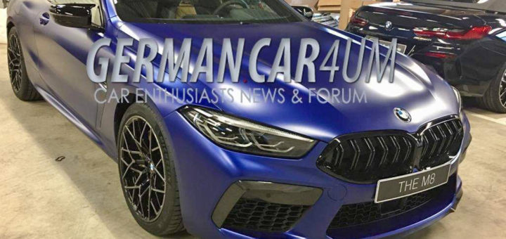 BMW M8 Competition Leaked Spy 2019