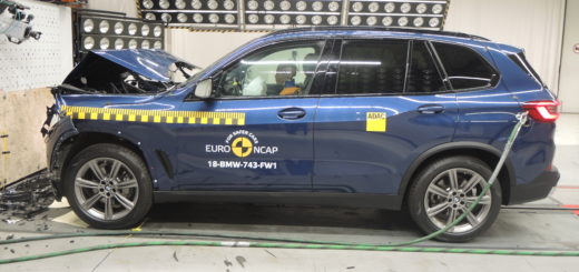 BMW X5 2018 G05 EuroNCAP Test