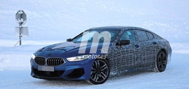 BMW Serie 8 Gran Coupe 2019 Snow spy (3)