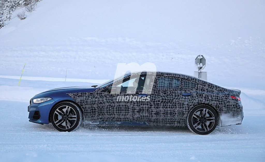 BMW Serie 8 Gran Coupe 2019 Snow spy (5)