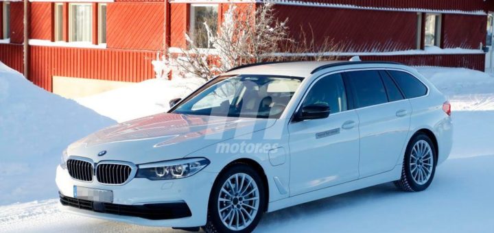 BMW 530e Touring iPerformance Spy 2019 (1)