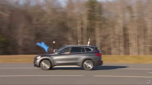 BMW X1 Pedestrian Crash Test IIHS 2019