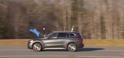 BMW X1 Pedestrian Crash Test IIHS 2019