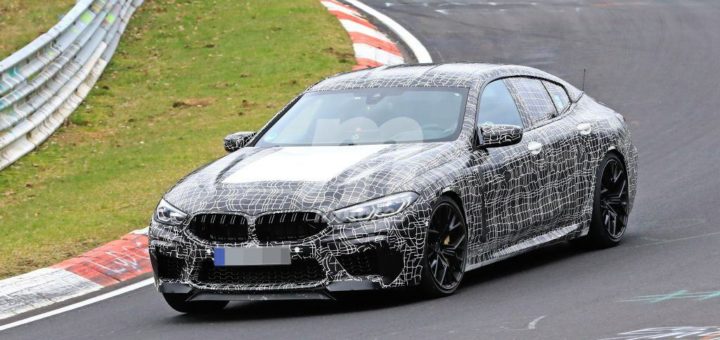 BMW M8 Gran Coupe' Spy Nurburgring F93 2020