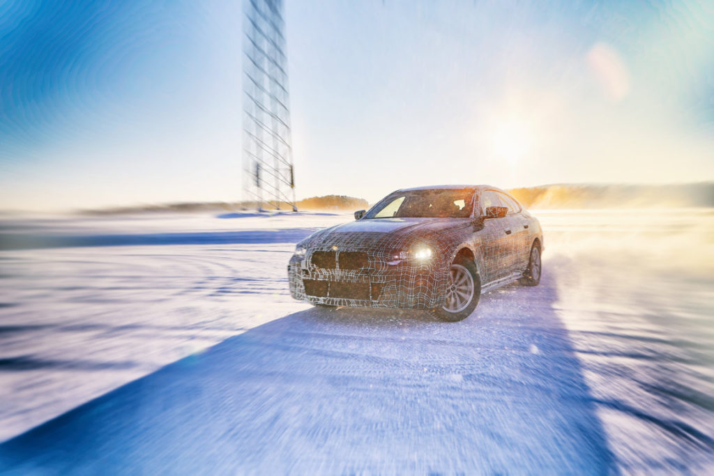 BMW i4 North Pole Testing 2019