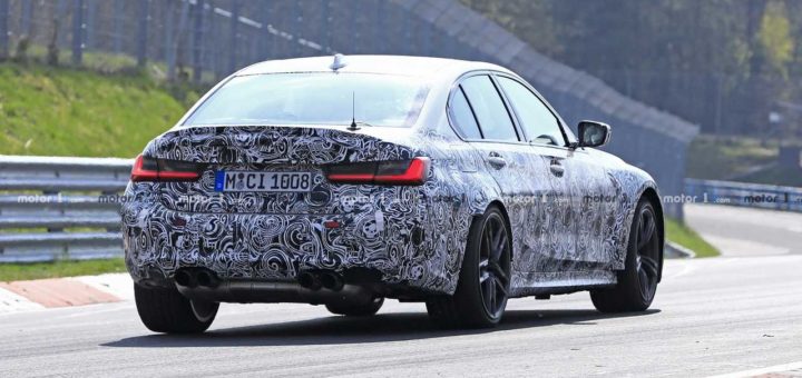 BMW M3 G80 2020 Spy Nurburgring (2)