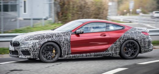 BMW M8 Coupe' Spy 2019 F92 (1)