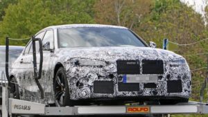 BMW M3 2020 G80 Spy Under (2)