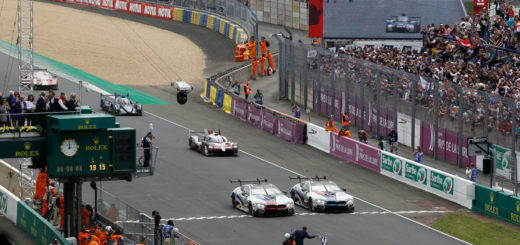 Le Mans (FRA) 16th June 2019, BMW M Motorsport, FIA World Endurance Championship (WEC), 24 Hours of Le Mans, BMW Team MTEK, #81 BMW M8 GTE, Martin Tomczyk (GER), Philipp Eng (AUT), Nick Catsburg (NED) and #82 BMW M8 GTE Jesse Krohn (FIN), Augusto Farfus (BRA), Antonio Felix da Costa (POR).