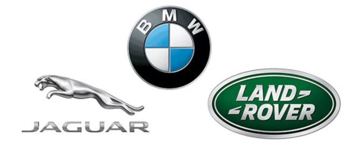 Jaguar, Land Rover, BMW