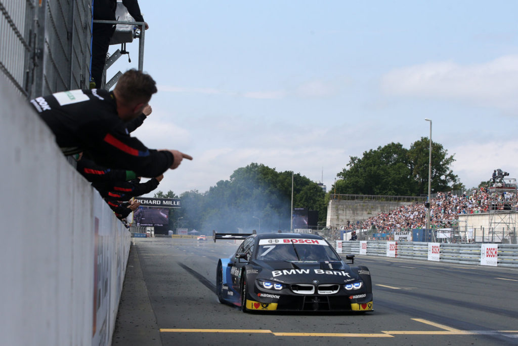 BMW M4 DTM - Norisring (GER) 07th July 2019. BMW M Motorsport, DTM Rounds 7 & 8, Winner Bruno Spengler (CAN) #7 BMW Bank M4 DTM, , BMW Team RMG.