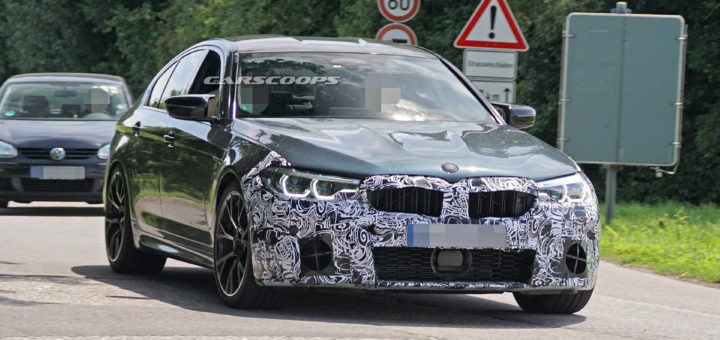 BMW M5 M xDrive F90 LCI 2021 Spy