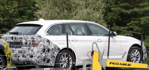 BMW Serie 5 facelift Touring G31 Spy 2020