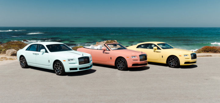 Rolls Royce Pastel Collection Bespoke - Pebble Beach 2019