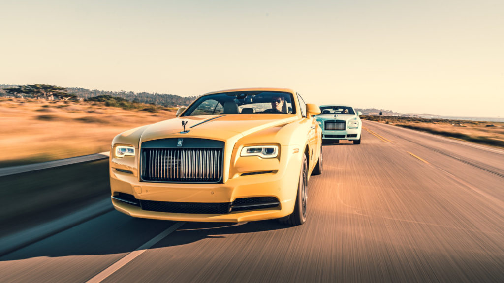 Rolls Royce Pastel Collection Bespoke - Pebble Beach 2019 - Rolls Royce Wraith Semaphore Yellow