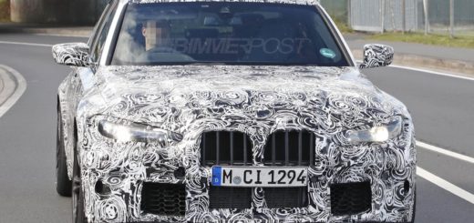 BMW M3 G80 2020 Spy - Open Grille