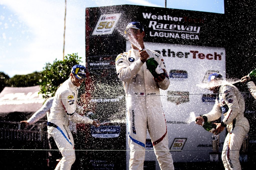 Laguna Seca (USA), 15 settembre 2019. Campionato IMSA WeatherTech SportsCar, Laguna Seca Raceway, BMW Team RLL, # 25 BMW M8 GTE.