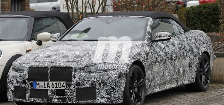 BMW M4 Cabrio 2021 G83 - Spy Nurburgring