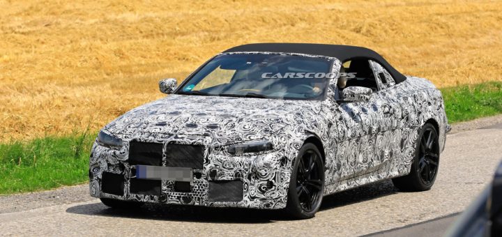 BMW M4 Cabrio 2021 Spy G83