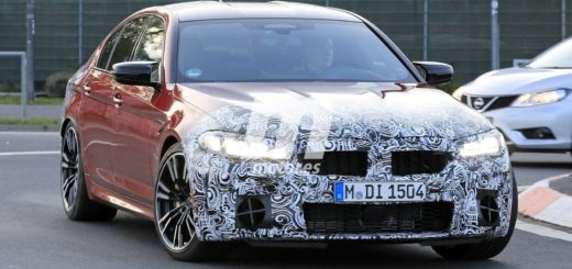 BMW M5 Facelift LCI 2021 Spy 'Ring