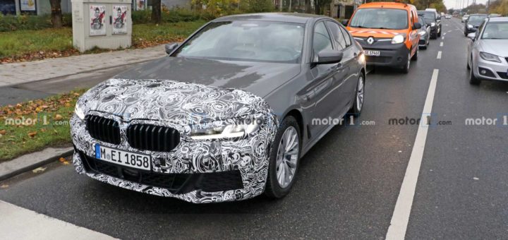 BMW Serie 5 facelift M Sport Spy G30