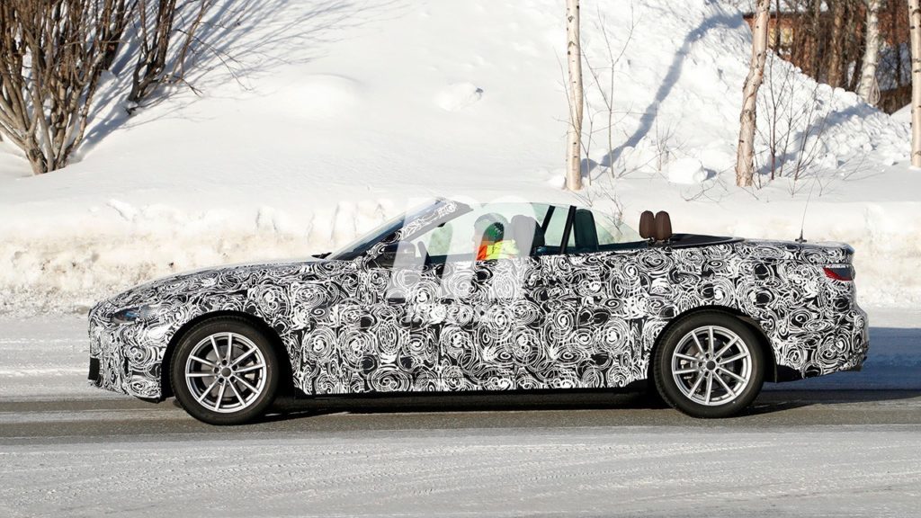 BMW serie 4 Cabrio Spy - G23 - 2020