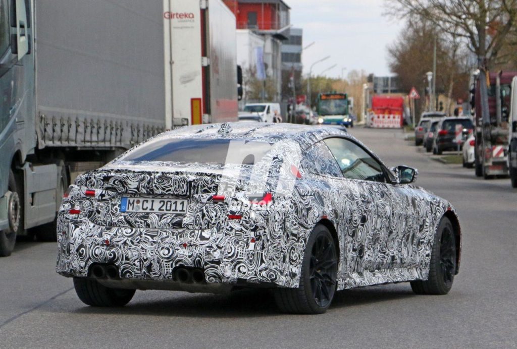 BMW M4 Coupe' Spy Pure G23 2021 