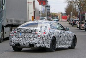BMW M4 Coupe' Spy Pure G23 2021