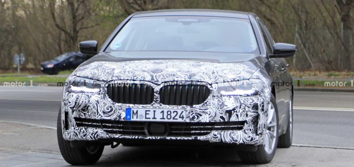 BMW Serie 5 LCI 2021 Spy