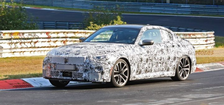 BMW Serie 2 Coupe' 2021 Spy Nurburgring