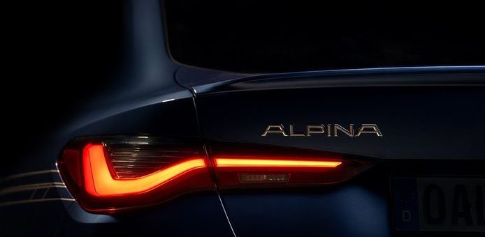 Alpina B4 Gran Coupe' 2022 - Teaser